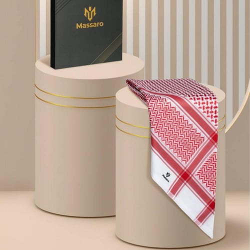 شماغ مسارو أحمر M23