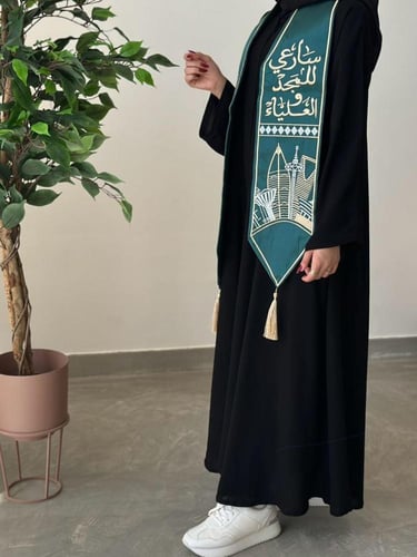وشاح اليوم الوطني معالم وخريطة السعودية