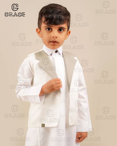 سديري اطفال جلد رصاصي