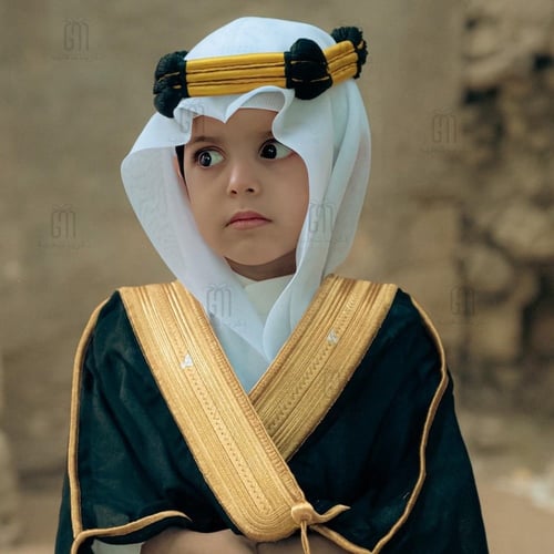 عقال مقصب اطفال وغتره