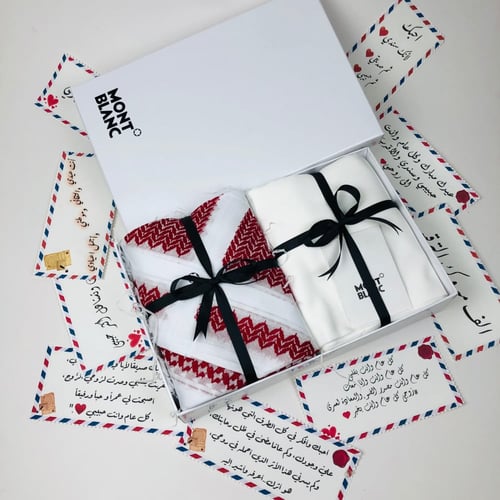 بوكس مونت بلانك شماغ وقماش