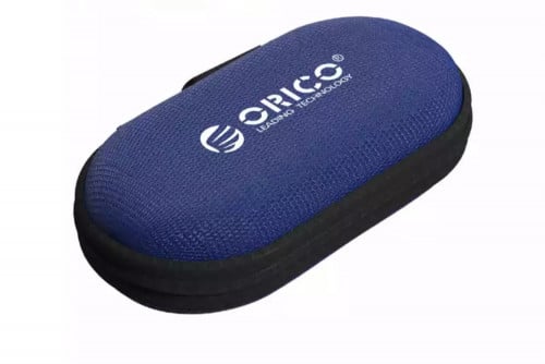 محفظة جلد فاخر للسماعة والشحن وغيرها من -Orico-