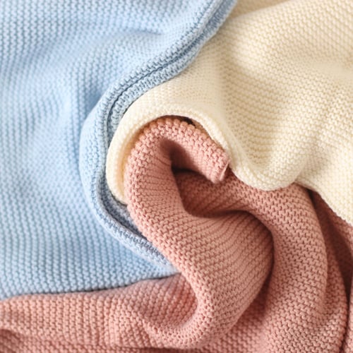 بطانية شَغاف قطن عضوي - سكّري