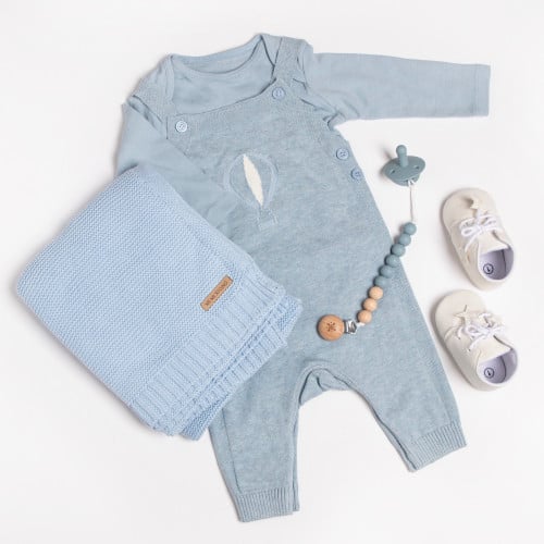 صندوق هدية برسم منطاد - ولد - كبير