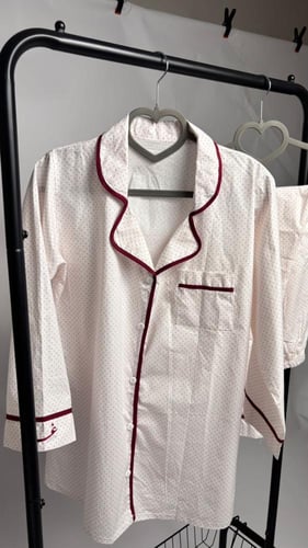 بجامة قطن قطعتين