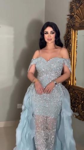 فستان ملكي ازرق