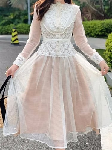 تيور فرنسي ابيض وبيج