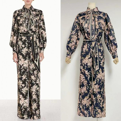 جمبوست رسمي رائع بتشجيرات انثويه وحزام ع الخصر