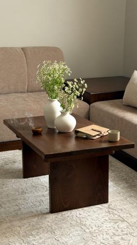 Rafa coffee table with 4 service