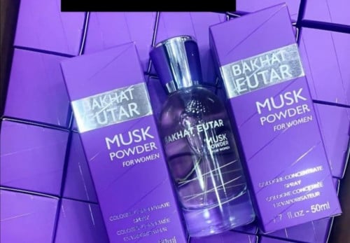 بخة عطر مسك وبودر 50 مل
