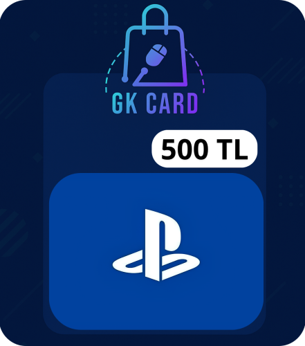 بطاقة بلايستيشن 500 TL ليرة تركي