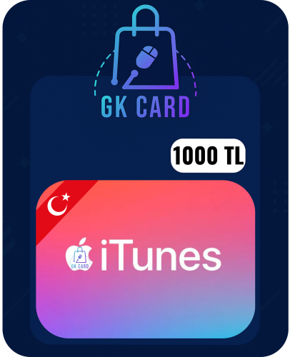 بطاقة ايتونز تركي 1000 TL