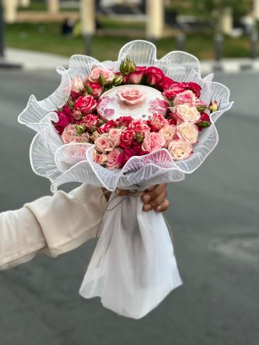 بستانى شوكولاته وورد روز طبيعي