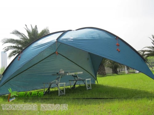 مظلة ثلاثية 4.5 متر في 4.5 متر ارتفاع