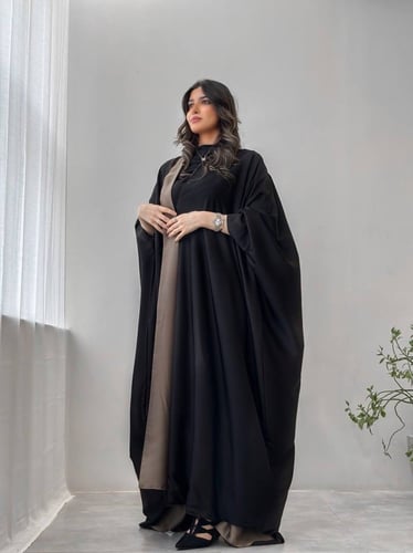 عبايه دبل فيس حرير