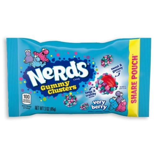 حلوى النيردس وننكا ازرق قمي قوز القزح 85 جم