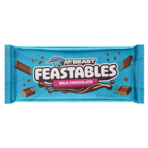 شوكلاته مستر بيست Feastable حليب شوكلاته 60 جم