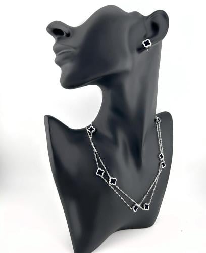 طقم فان كليف الفضي