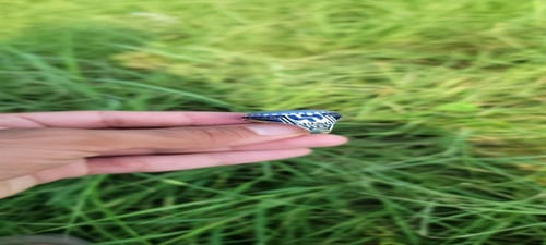 خاتم نادي الهلال مع عقيق يماني سماوي