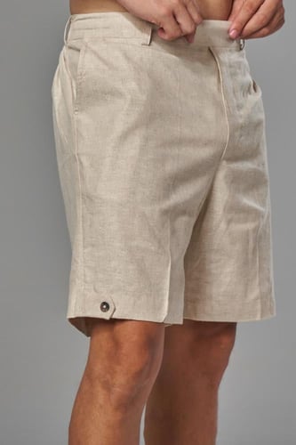 شورت كتان رجالي كاريه بيج