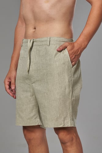 شورت بيور دوت بيستاشيو رجالي كتان