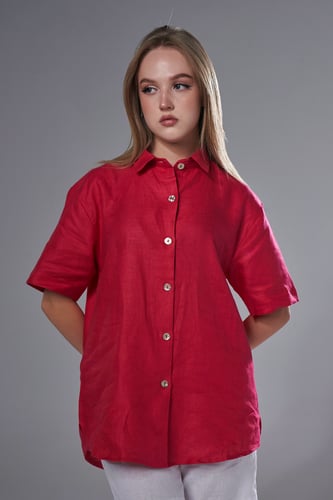 قميص فوشي قميص نص كم نسائي