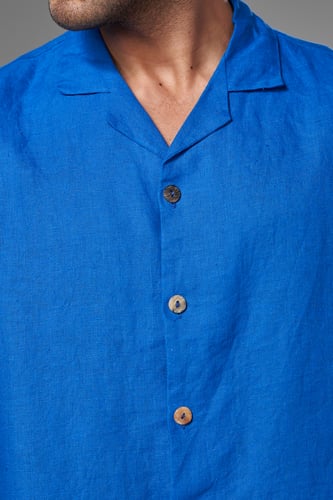 كت اوشن بلو لينن