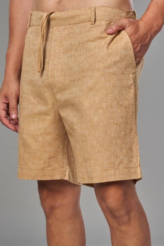 شورت كاريه عسلي