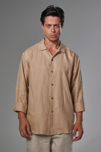 قميص بيج لاتية - Latte Beige Shirt