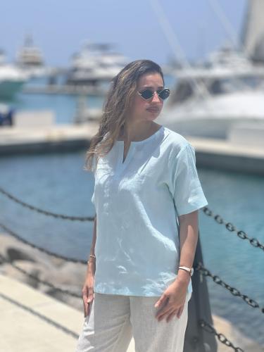 تيشيرت ازرق