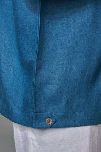 كت ازرق كلاسيكي