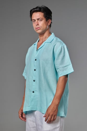 قميص أكوا نص كم