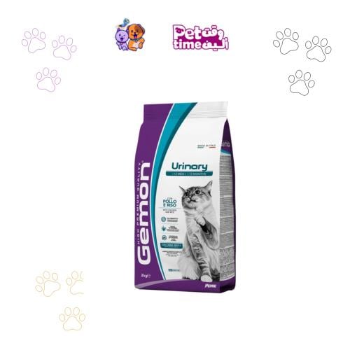 طعام جيمون الجاف بالدجاج والأرز للقطط المصابة بأمر...