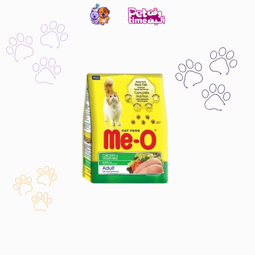 ميو طعام القطط بالدجاج والخضار للقطط البالغة