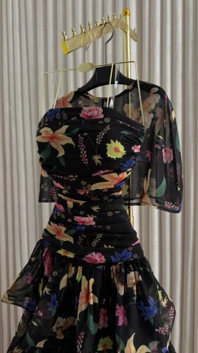 فستان ناعم أنيق المقاسات بالأرقام | 6-8-10-12-14 ب...