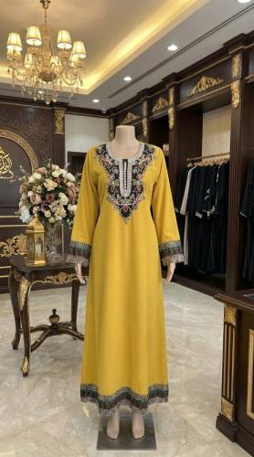 جلابيه كويتى فخمه.. التطريز : ( تطريز كردون يدوي )...