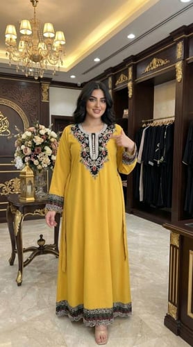 جلابيه كويتى فخمه.. التطريز : ( تطريز كردون يدوي )...
