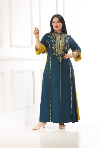 جلابيات كويتى،، الخامه كريب رويال،، المقاسات ( مدي...