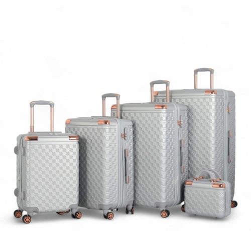 طقم شنط دبش عرايس فيبر 5 قطع – تصميم أنيق طقم دبش...