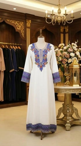 جلابيه كويتى فخمه.. التطريز : ( تطريز كردون يدوي )...