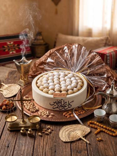 صحن معمول العيد – دائري
