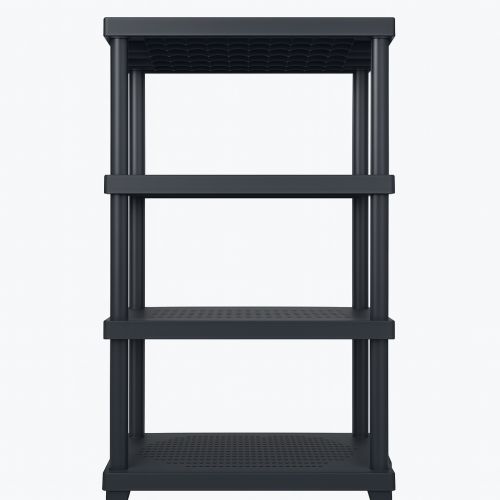 وحدة رفوف بلاستيك مقوئ 40×90×184