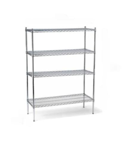 ارفف كروم 4 رف 90*35*200سم