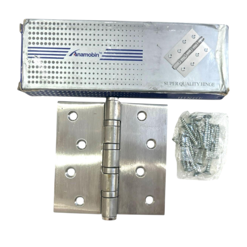 جوز مفصلات باب 4 رمان بلي 3.5×4 NAMOBIN كروم مطفي...