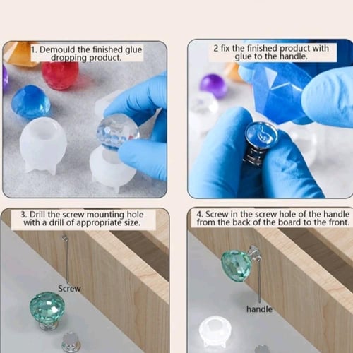 قوالب سيليكون ربر لكوبجات الادراج