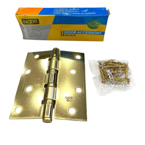 جوز مفصلات باب ذهبي 3.5×4 NOOR 4 رمان بلي GB صيني