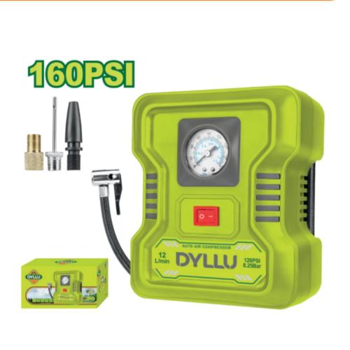 ضاغط هواء Voltage:12V تلقائي لتعبئة الإطارات DYLLO