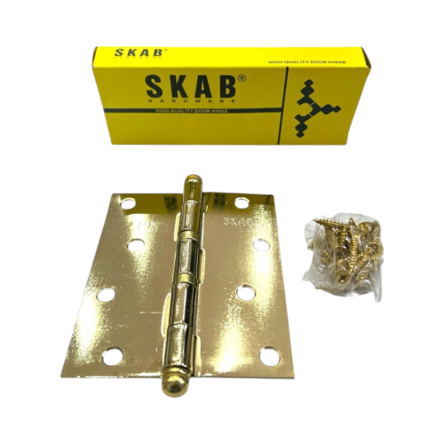 مفصلات باب 3.5×4 SKAB جوز ذهبي 2 رمان بلي 2 ملي صي...