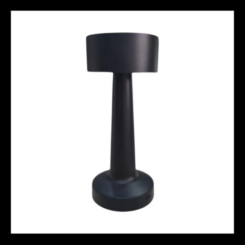 مصباح طاوله بطاريه شحن وتعمل باللمس اسود ليد 3 الو...