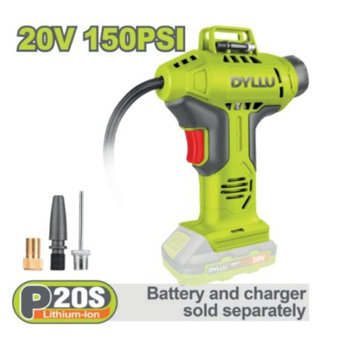 ضاغط هواء لاسلكي لتعبئة إطارات السيارات 20 فولت DY...